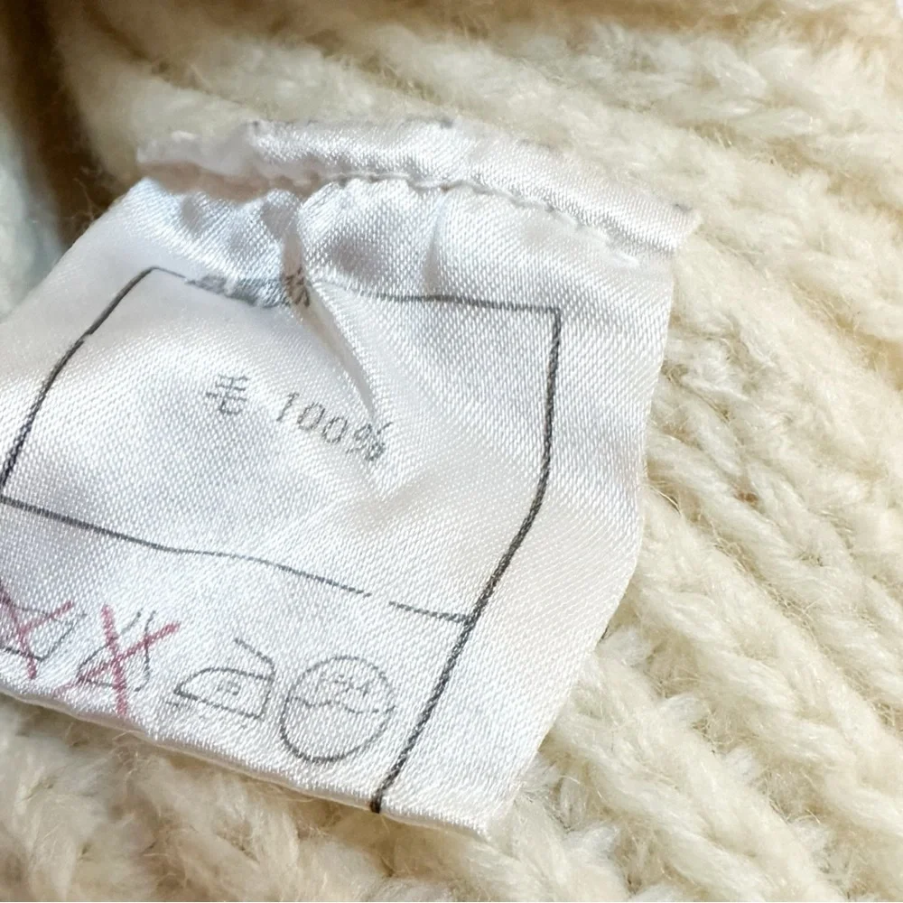 Vintage Portland Motomachi PX Yacht Club Sweater Japanese 100% Wool Shaker Knit